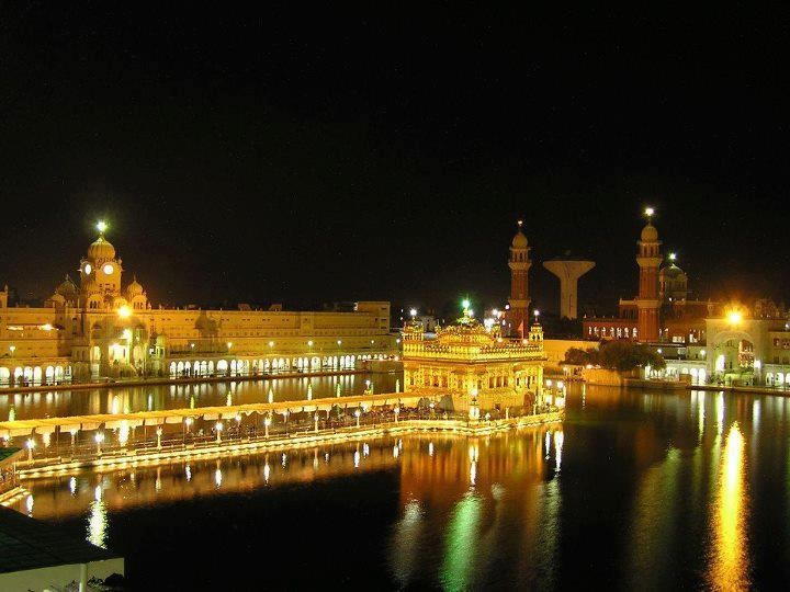 Golden Temple at Night