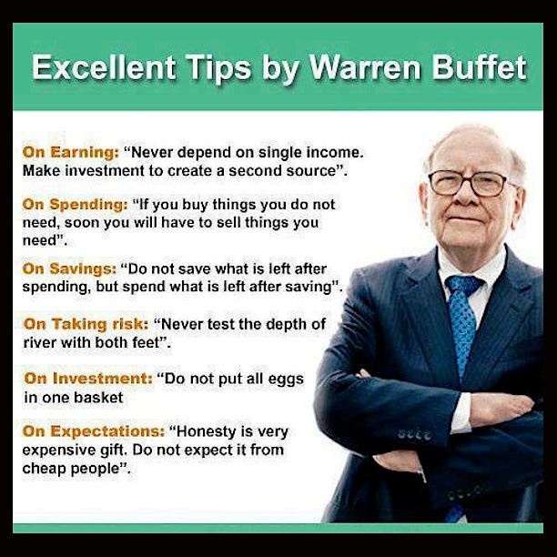Warren Buffet Tips